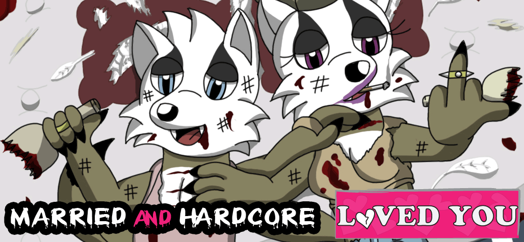 Furry webcomics promo banner for loved you