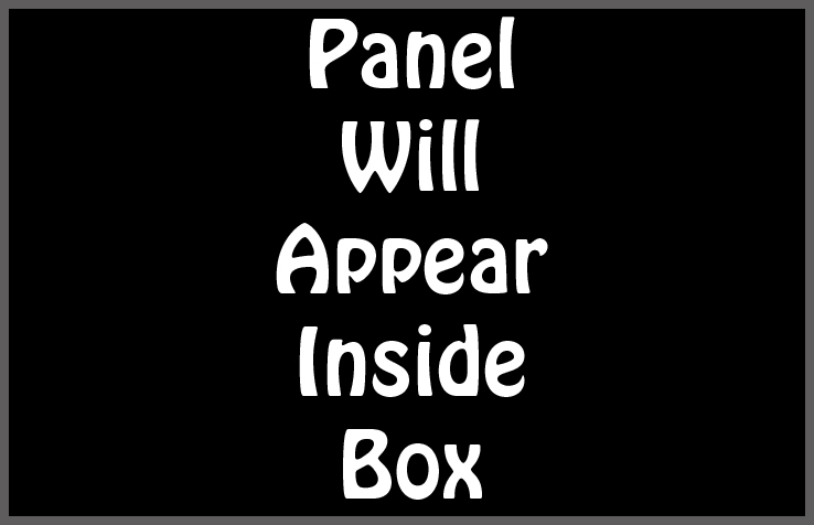 Tail reader blank panel box